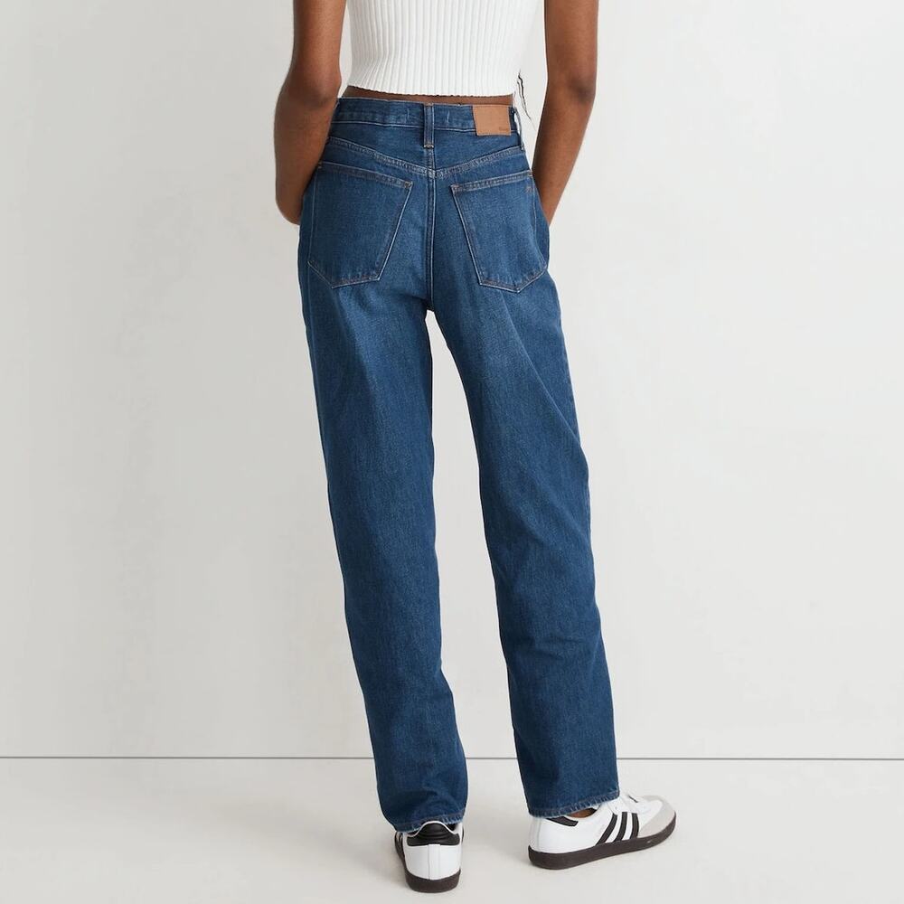 Madewell Women's Straight Leg Jeans - Blue - Picture 2 of 14